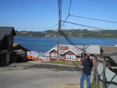 Castro on the Island of Chiloe.